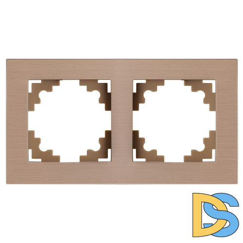 Рамка 2-местная Stekker Катрин MFR00-7002-02 50014