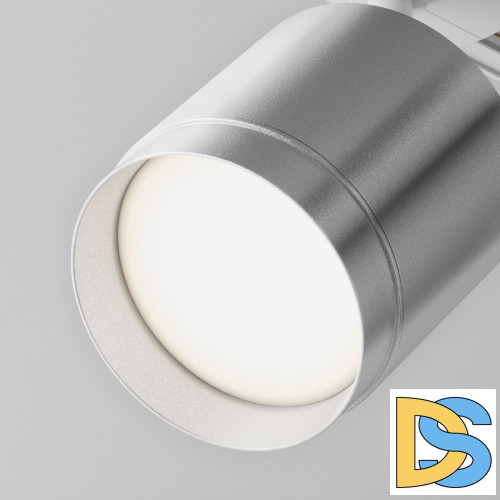 Трековый однофазный светильник Maytoni Polar TR088-1-GX53-S