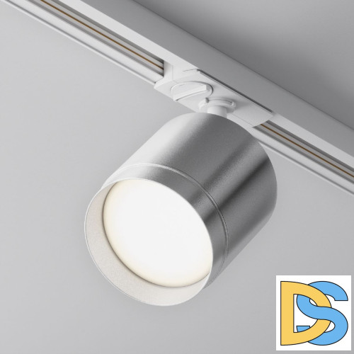 Трековый однофазный светильник Maytoni Polar TR088-1-GX53-S