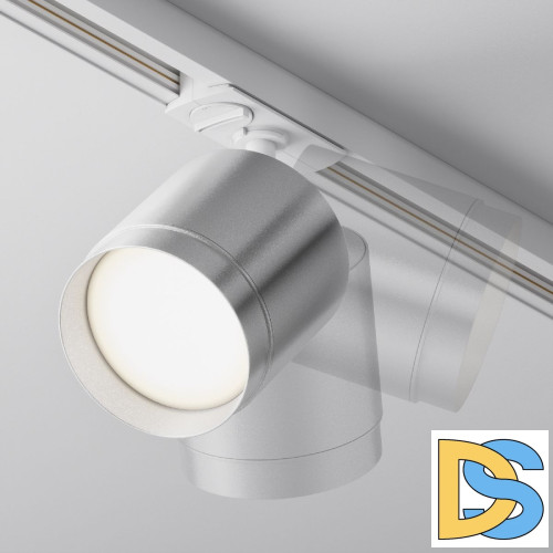 Трековый однофазный светильник Maytoni Polar TR088-1-GX53-S