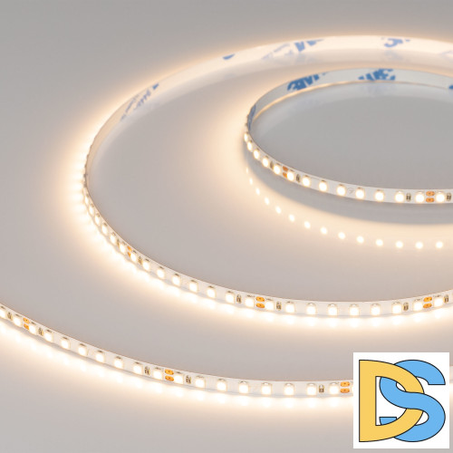 Светодиодная лента Arlight RT-A160-5mm 24V Warm2700 (9.6 W/m, IP20, 2835, 5m) 037803