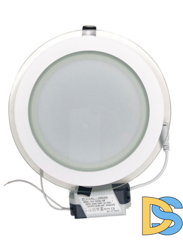 Встраиваемый светильник Elvan VLS-705R-18W-WH-Wh