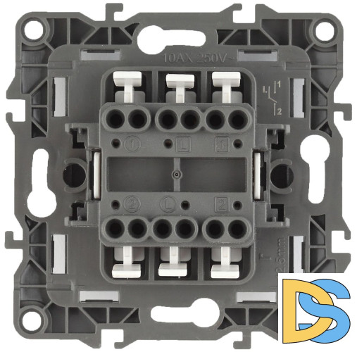 Переключатель перекрестный двойной Эра 12-1112-01 Б0065269