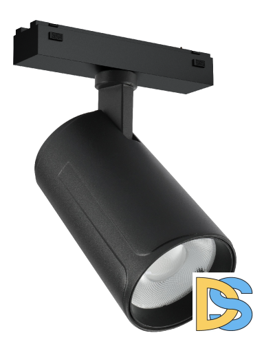 Трековый магнитный светильник iLedex Vision 4825-048-D70-20W-36DG-3000K-BK