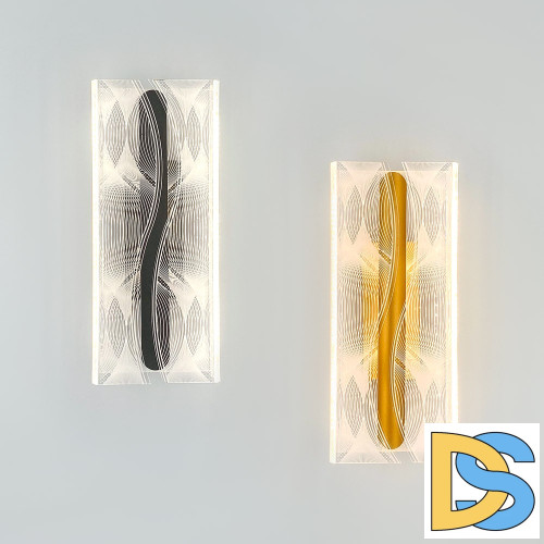 Настенный светильник LED4U L6338-01 GD