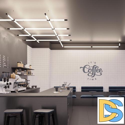 Подвес Arlight ARL-ROUND-D36-360 2x2m Set BLACK 052154