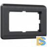 Рамка для двойной розетки (графит) W0082104