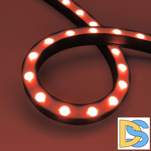 Грейзер Arlight DMX THOR-3D-F24-25x27mm 24V RGB (17 W/m, IP65, 1m, wire x2) 045257