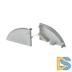 Заглушка светонепроницаемая Arlight KLUS-P45.30M ROUND левая 025965