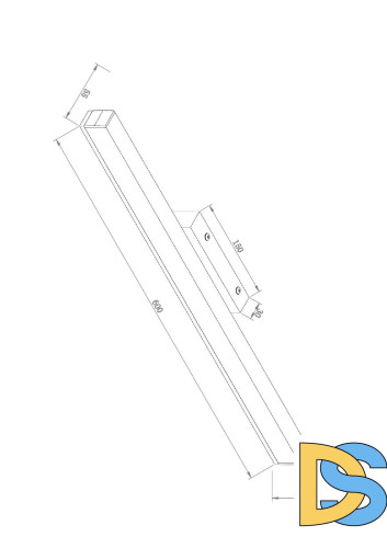 Подсветка для зеркал Maytoni Fichte MIR012WL-L14W4K