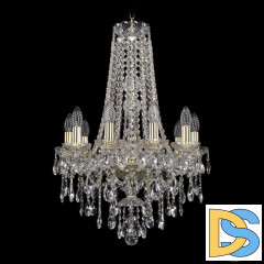 Подвесная люстра Bohemia Ivele Crystal 1415/10/165/h-70 G