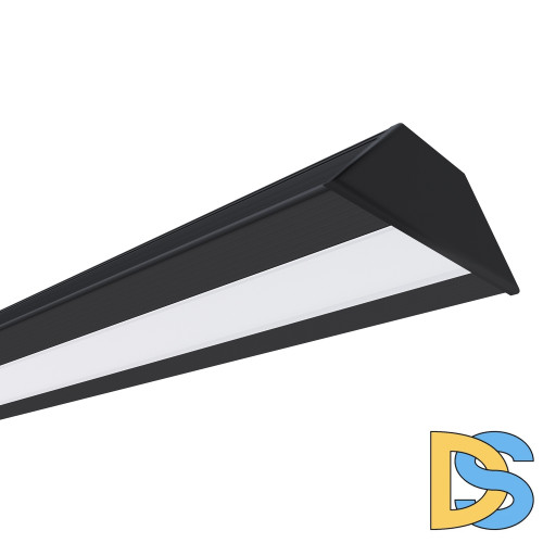 Профиль угловой накладной Apeyron ширина ленты до 10мм (рассеиватель, заглушки - 2шт) 08-07-ЧБ