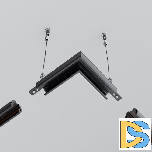 Коннектор угловой для шинопровода Maytoni Exility TRAM034CL-R-41B