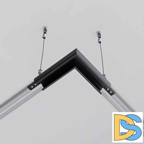 Коннектор угловой для шинопровода Maytoni Exility TRAM034CL-R-41B