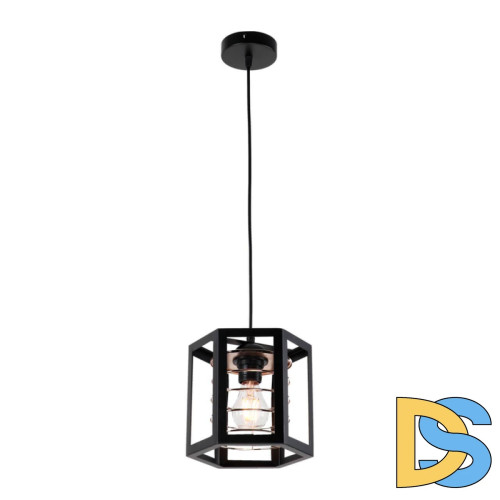 Подвесной светильник IMEX MD.8818-1-P BK+FGD