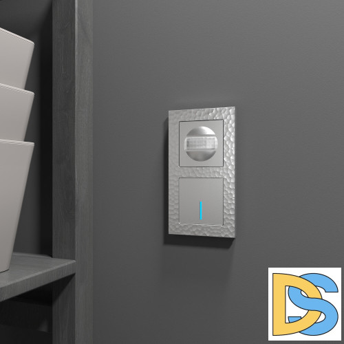 Датчик движения 500 Вт, двухпроводный Werkel (серебряный) W1155106