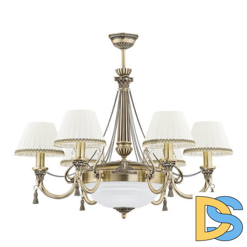 Подвесная люстра Kutek Roma Abazur ROM-ZW-6+1 (P/A)