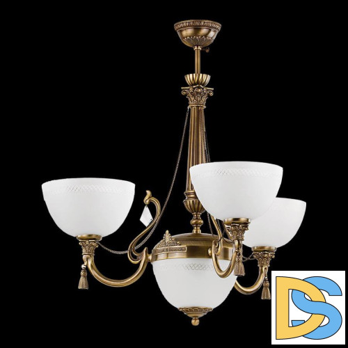 Подвесная люстра Kutek Roma Abazur ROM-ZW-6+1 (P/A)