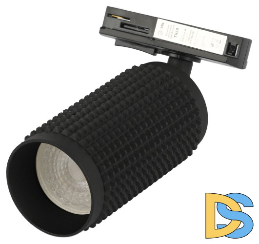 Трековый однофазный светильник Эра TR40-GU10 BK Б0054199