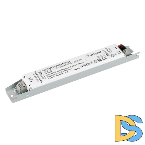 Блок питания Arlight ARV-LG-24030-LINEAR-PFC-DALI2-PD (24V, 1.25A, 30W) 049479