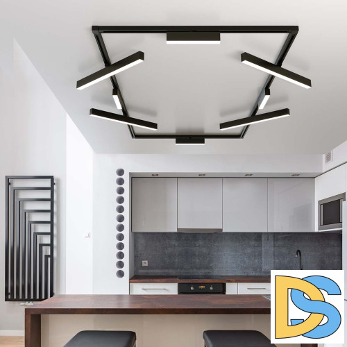 Трековый светодиодный светильник Elektrostandard X-Line черный матовый 10W 4200K LTB53 4690389161520