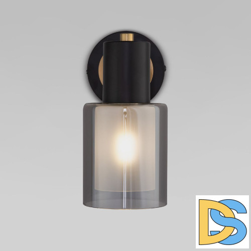 Бра Eurosvet Notion 70219/1 черный/античная бронза a065298