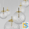 Подвесная люстра TK Lighting 4608 Cadix Gold a065190