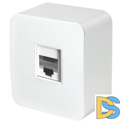 Розетка RJ-45 1-местная Stekker София MST00-20-01 49300