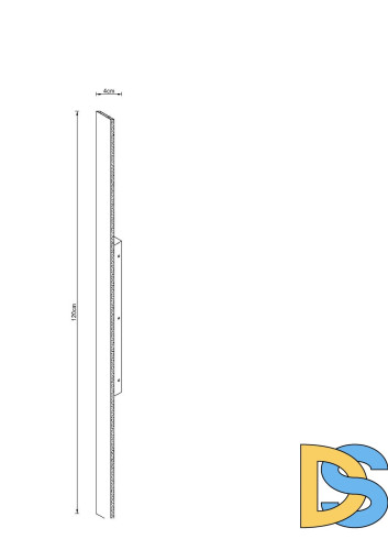Архитектурный светильник Arte Lamp Tejat A5432AL-1BK