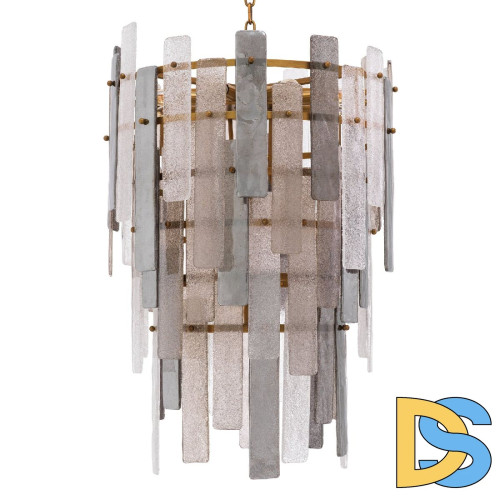 Подвесная люстра DeLight Collection Greyson KG1581P-10 brass