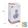 Трековый однофазный светильник Reluce 16021-9.3-001CT MR16 WT