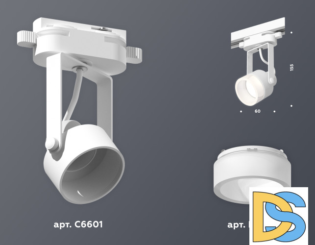 Трековый однофазный светильник Ambrella Light Track System XT6601085 (C6601, N6248)