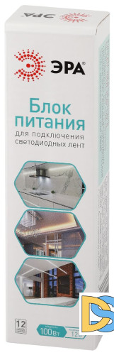 Блок питания Эра 100Вт DC12В 8.33A IP20 LP-LED-100W-IP20-12V-S Б0061123