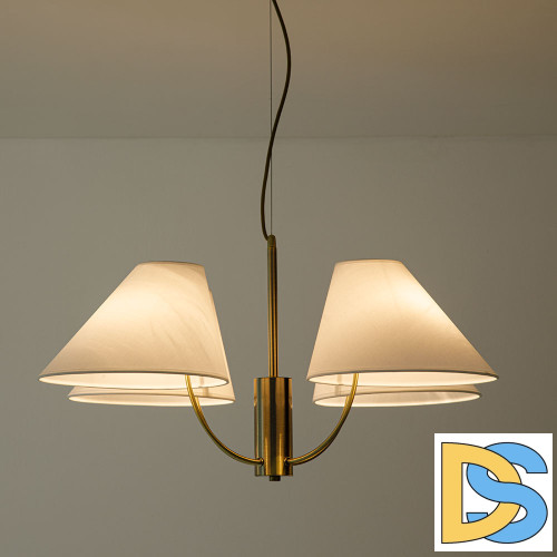 Подвесная люстра Arte Lamp Rondo A4086LM-4AB