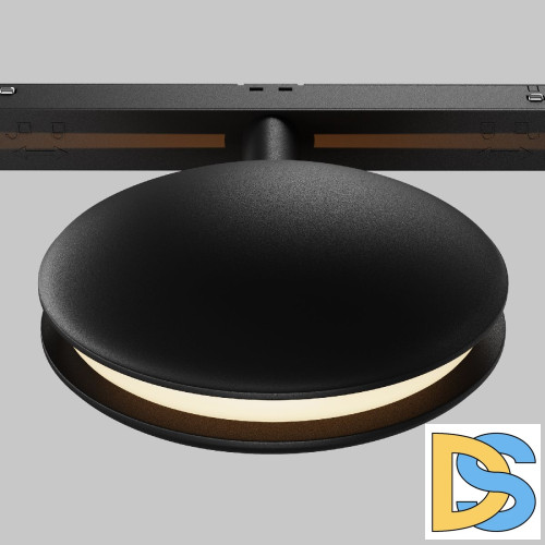 Трековый магнитный светильник Maytoni Outline TR090-2-6W3K-B