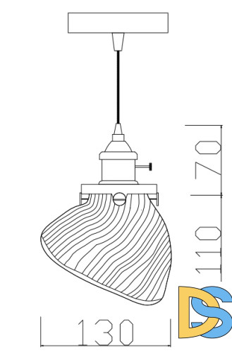 Подвесной светильник ImperiumLoft Loft Sea 74864-22