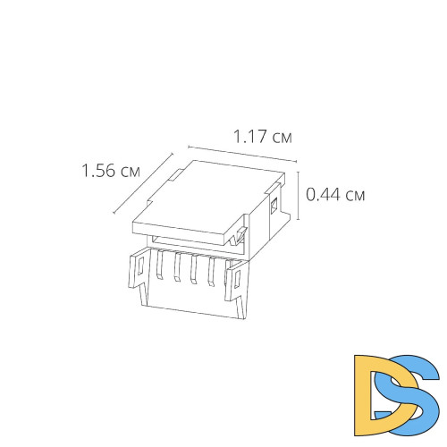 Коннектор токопроводящий Arte Lamp Strip-accessories A32-10-MIX