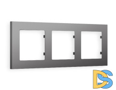 Рамка трехместная Ambrella Volt Techno AF220653