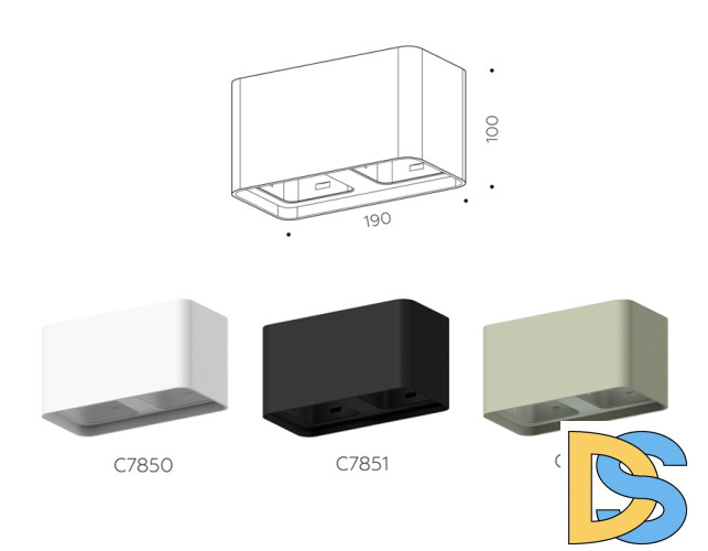Корпус светильника накладной Ambrella Light DIY Spot C7850