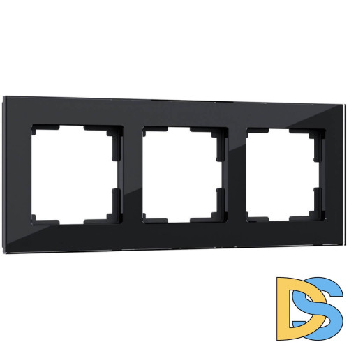 Рамка Werkel Favorit на 3 поста черный W0031108 4690389159787