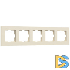 Рамка на 5 постов Werkel Slab (айвори софт) W0052962 4690389207938 a067787
