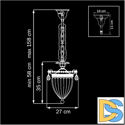Подвесной светильник Lightstar Schon 790031