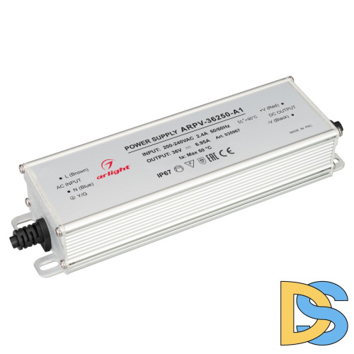 Блок питания Arlight ARPV-36250-A1 (36V, 6.95A, 250W) 035967