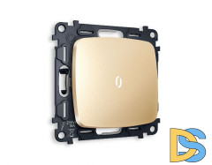 Комплект механизма 1-кл выключателя с подсветкой Ambrella Volt Omega MO602015