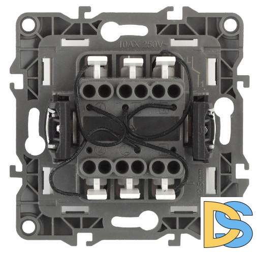 Выключатель двойной с подсветкой Эра 12-1105-05 Б0014661