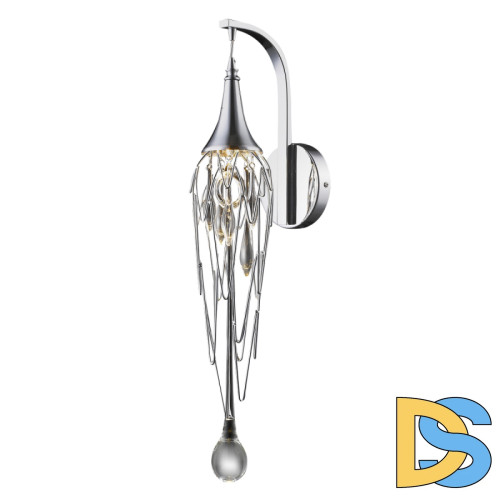 Бра Delight Collection Goddess Tears W68009S-1 chrome