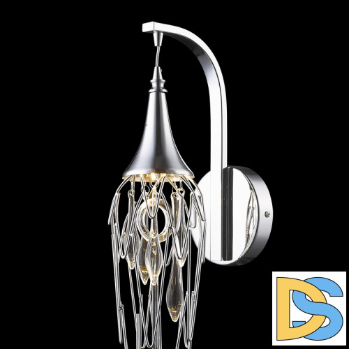 Бра Delight Collection Goddess Tears W68009S-1 chrome