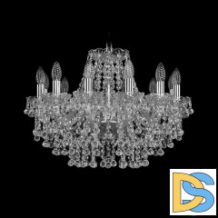 Подвесная люстра Bohemia Ivele Crystal 1409/12/195 Ni