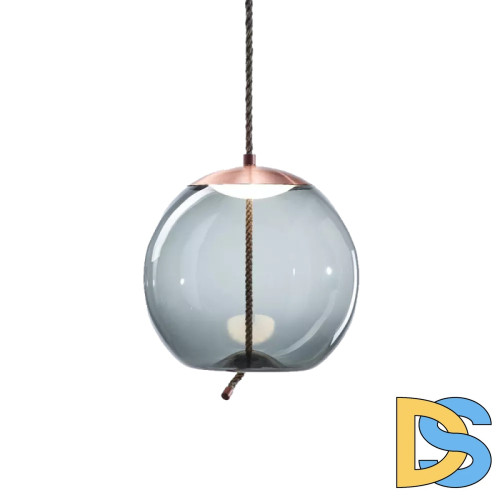 Подвесной светильник Delight Collection Knot 9966P/C copper/blue