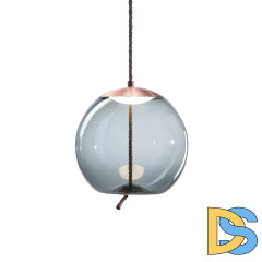 Подвесной светильник Delight Collection Knot 9966P/C copper/blue